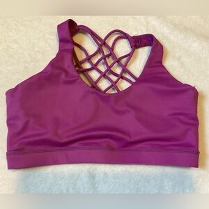 Constantly Varied Gear CVG Orchid Butterfly Back Sports Bra